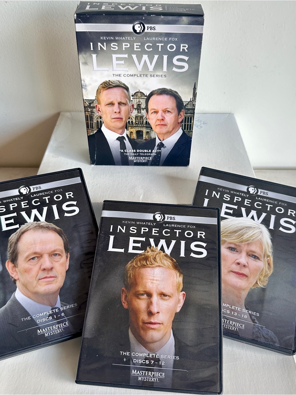 Inspector Lewis Complete Series PBS Masterpiece Mystery DVD Box Set - 18 Discs